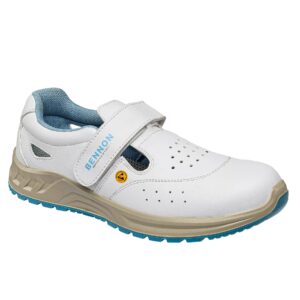 Sandale White S1 ESD - alb