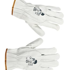 Manusi piele cu design pilot PALLIDA