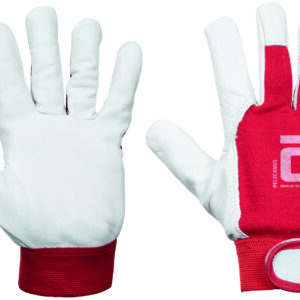 Manusi piele capra Pelicanus rosu