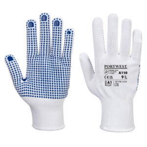 Manusa Nylon Polka Dot , albastru, alb