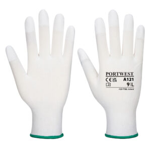 Manusa PU Fingertip  , alb