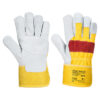 Manusi ClasicÄƒ Chrome Rigger, galben, rosu