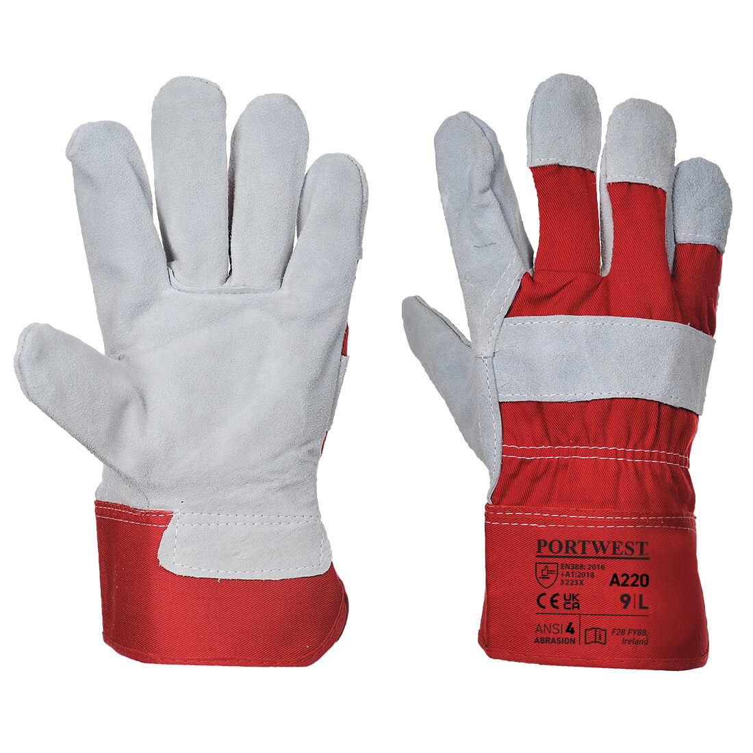 Manusa Premium Chrome Rigger, rosu 1 Manusa Premium Chrome Rigger, rosu