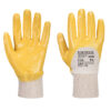 Manusa Nitrile Light Knitwrist , galben
