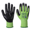 Green Cut- Nitrile Foam, negru, verde