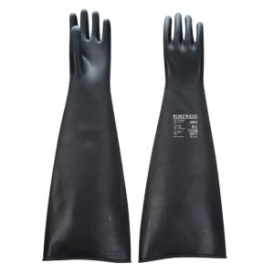 Manusi Latex Cauciuc Heavyweight 600mm, negru
