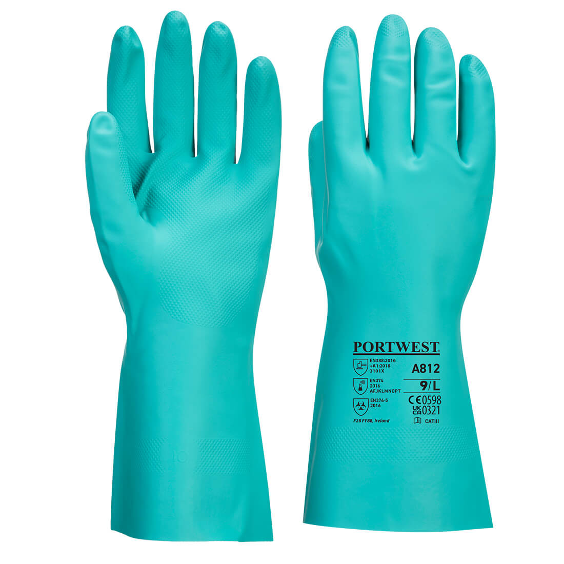 Manusi Chimice Nitrosafe Plus, verde 1 Manusi Chimice Nitrosafe Plus, verde