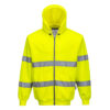 Hanorac Hi-Vis cu Fermoar Frontal, galben