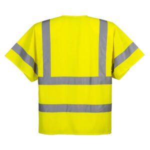 Vesta HiVis cu maneca scurta - galben