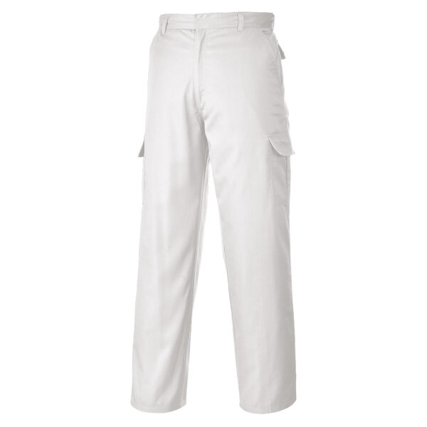 Pantaloni Combat , alb