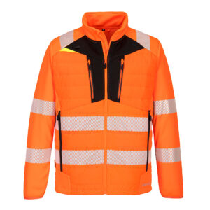 DX4 JachetÄƒ Buffle Hibrid Hi-Vis, negru, portocaliu