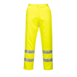 Pantaloni Poly-cotton Hi-Vis, galben