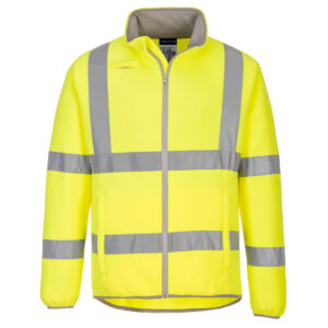 Jacheta Fleece Eco Hi-Vis, galben
