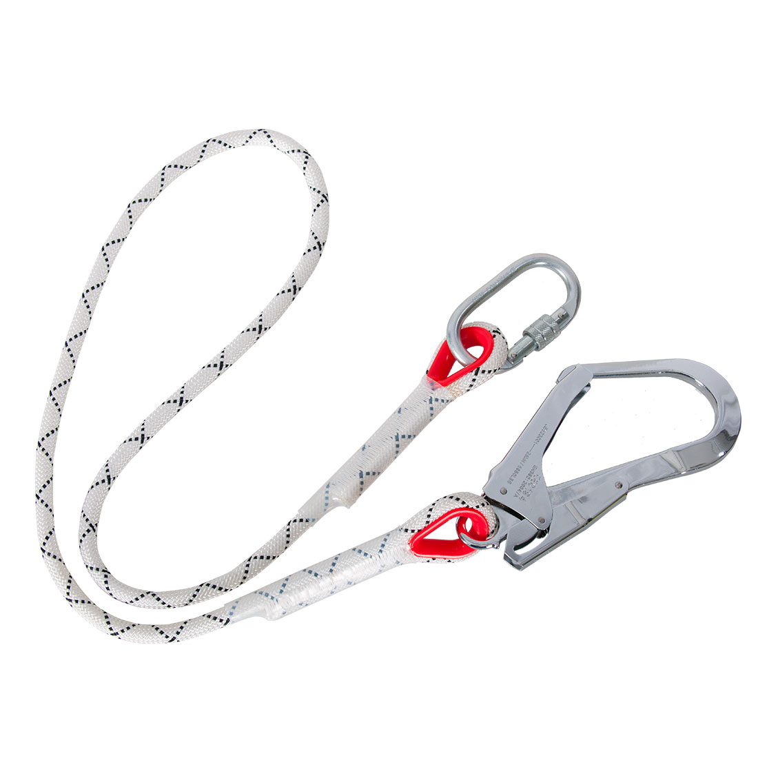 Franghie Kernmantle, alb 1 Franghie Kernmantle alb - 150cm