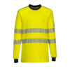 WX3 Tricou Hi-Vis rezistent la flacara, albastru, galben