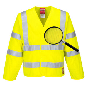 Jacheta HiVis Antistatica Ignifuga, galben