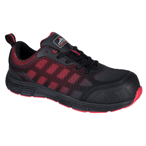 Pantofi Compositelite Ogwen S1P - negru rosu