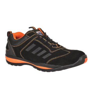 Pantofi Steelite Lusum S1P - negru portocaliu