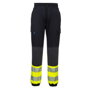 Pantaloni HI VIS Flexi gama KX3, negru, galben