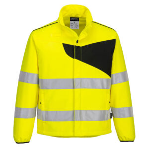 PW2 Hi-Vis Softshell (2L), negru, galben