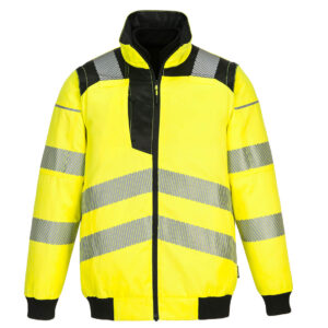 Jacheta Pilot 3 in 1 Hi Vis, negru, galben