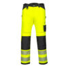 Pantaloni de lucru HI VIS PW3 , negru, galben