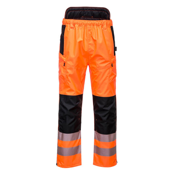 Pantaloni HI VIS PW3 Extreme , negru, portocaliu