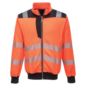 Bluza PW3 HiVis, negru, portocaliu