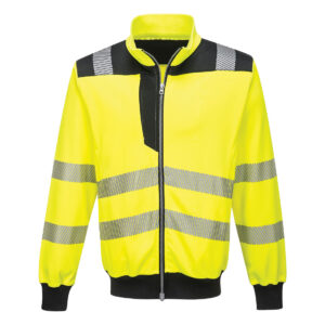 Bluza PW3 HiVis, negru, galben