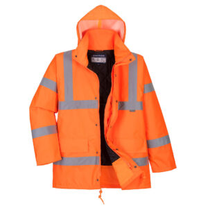 Jacheta Respirabila Hi-Vis RIS, portocaliu