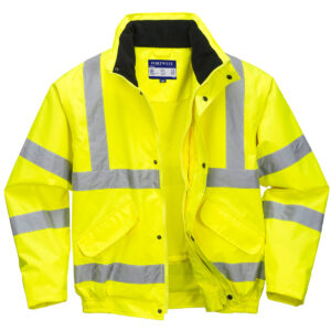 Jacheta Bomber Hi-Vis Respirabila., galben