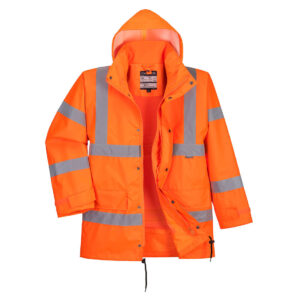 Jacheta Trafic Respirabila HiVis (Interactiva), portocaliu