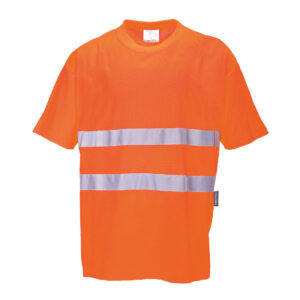 Tricou din bumbac Comfort, portocaliu