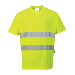 Tricou din bumbac Comfort, galben