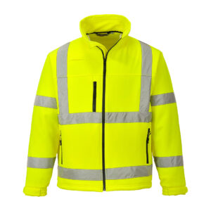 Jacheta HiVis Classic Softshell (3L), galben
