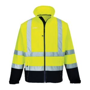 Softshell Contrast HiVis (3L), albastru, galben
