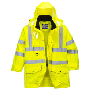 Jacheta Traffic HiVis 7-in-1, galben