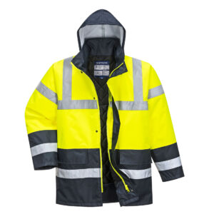 Jacheta Traffic Contrast HiVis - galben bleumarin