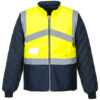 Jacheta Hi-Vis 2-Tone-Reversibla, albastru, galben
