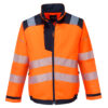 PW3 Jacheta de lucru  HiVis, albastru, portocaliu