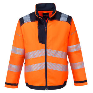 PW3 Jacheta de lucru  HiVis, albastru, portocaliu