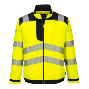 PW3 Jacheta de lucru  HiVis, negru, galben