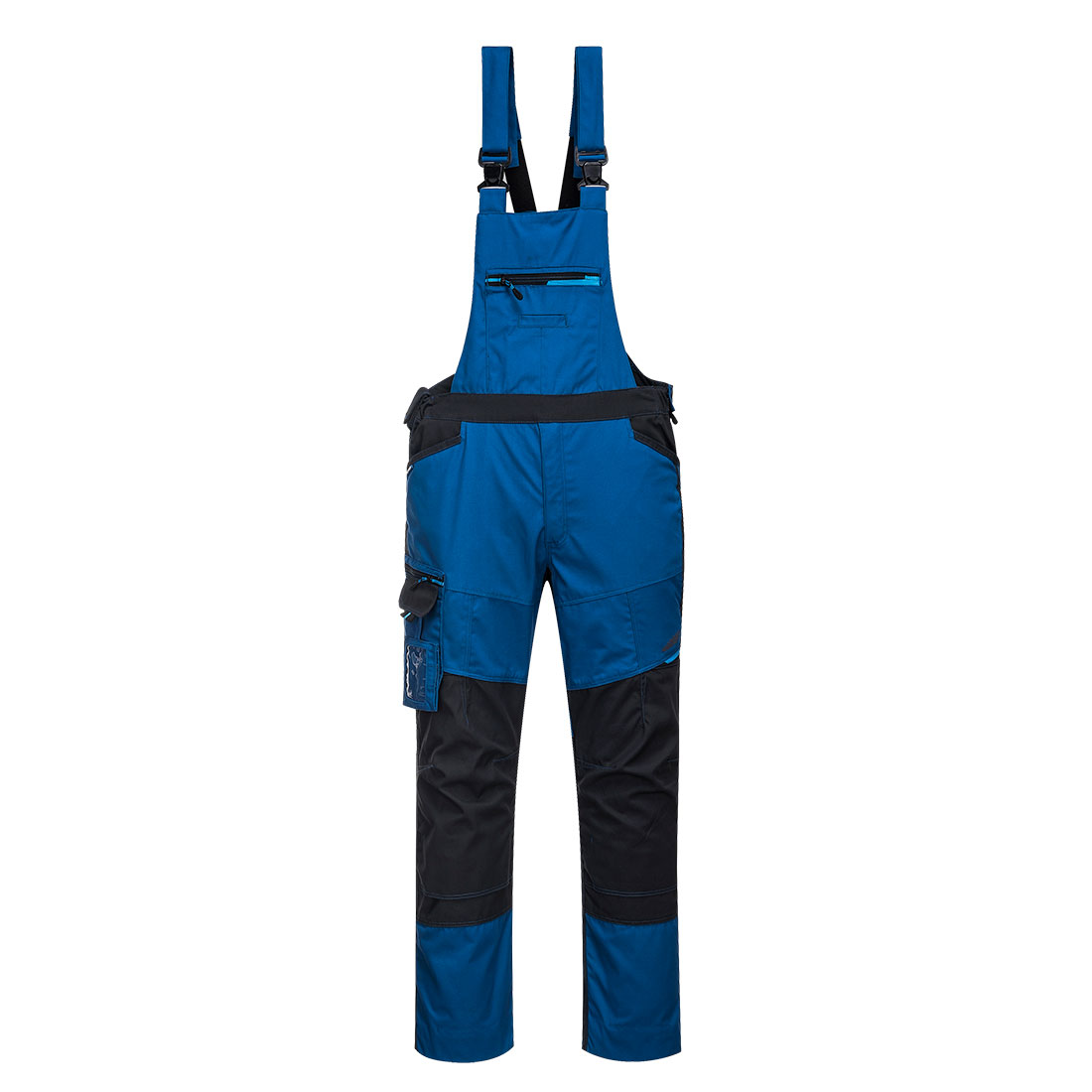 WX3 Pantaloni cu Pieptar, albastru 1 WX3 Pantaloni cu Pieptar, albastru