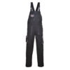Salopeta cu Pieptar Portwest Texo Contrast , negru