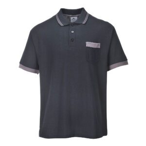 Tricou Polo Portwest Texo Contrast , negru