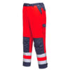 Pantaloni Lyon Hi-Vis, albastru, rosu
