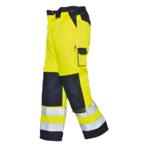 Pantaloni Lyon Hi-Vis, albastru, galben
