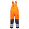 Salopeta cu Pieptar Dijon HI VIS, albastru, portocaliu