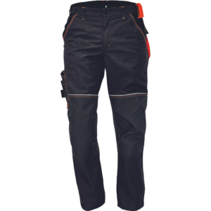 Pantaloni lucru Knoxfield - gri portocaliu