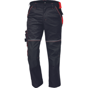 Pantaloni lucru Knoxfield - gri rosu